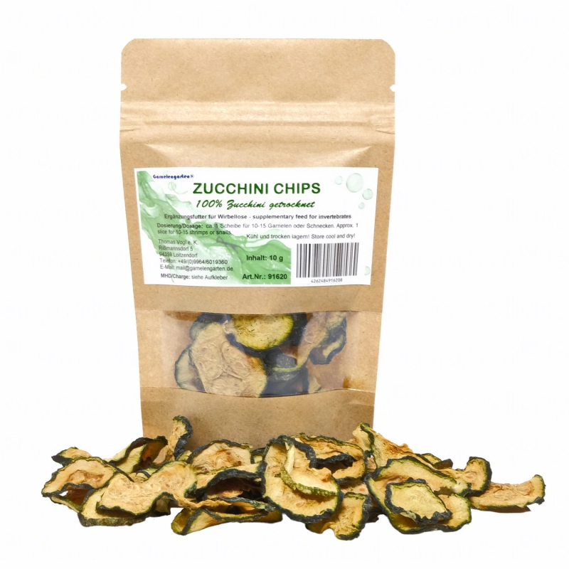 Garnelengarten Zucchini Chips 10 g