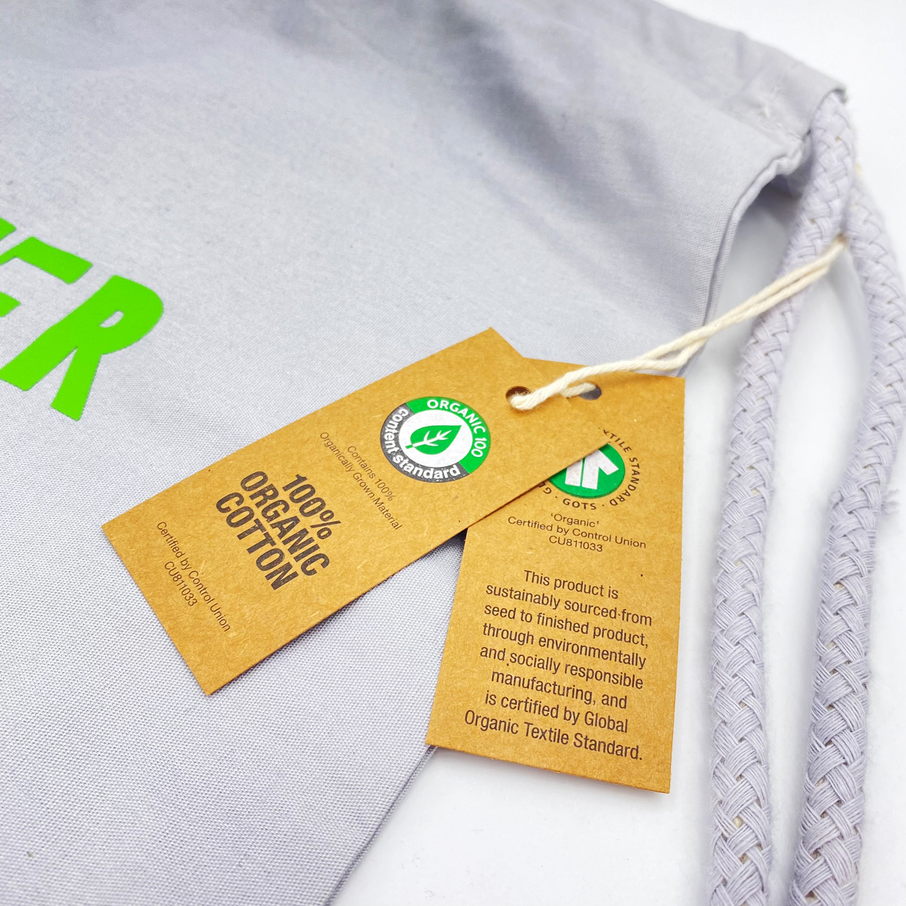 NassTier Turnbeutel - Futter bei die Fische -