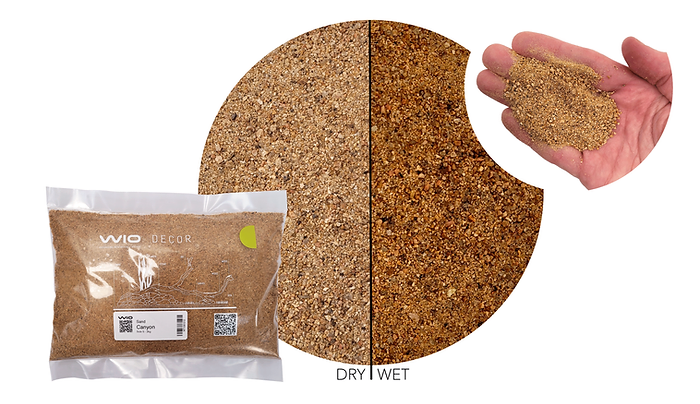 WIOdecor-Sands - CANYON RIVER SAND 5kg, 0,1 - 4mm WIOdecor-Sands - CANYON RIVER SAND 5kg, 0,1 - 4mm