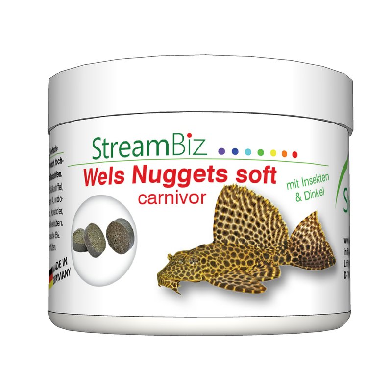 StreamBiz - Wels Nuggets soft Carnivor - 90g StreamBiz - Wels Nuggets soft Carnivor - 90g