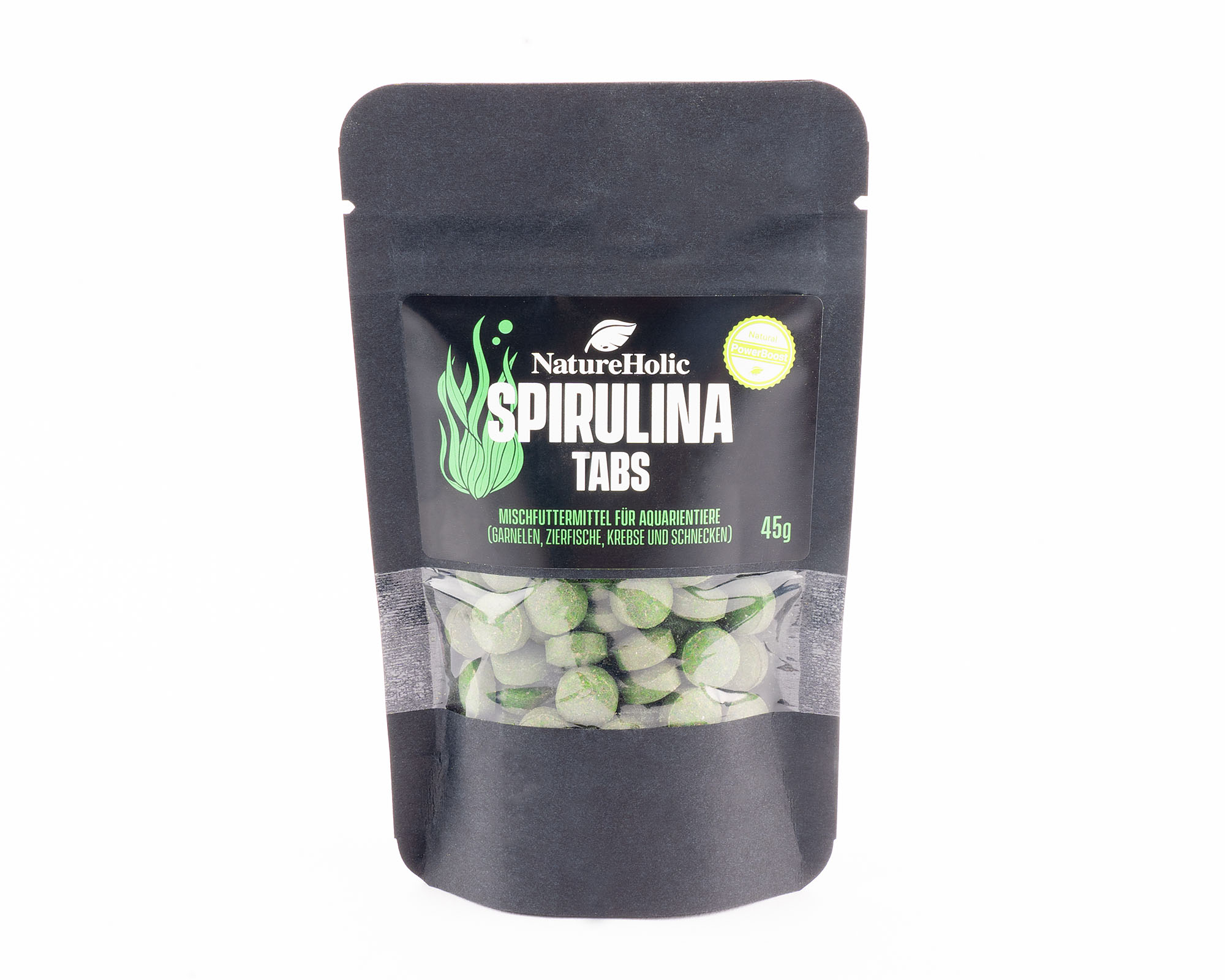 Natureholic - Spirulina Tabs - 45g Natureholic - Spirulina Tabs - 45g