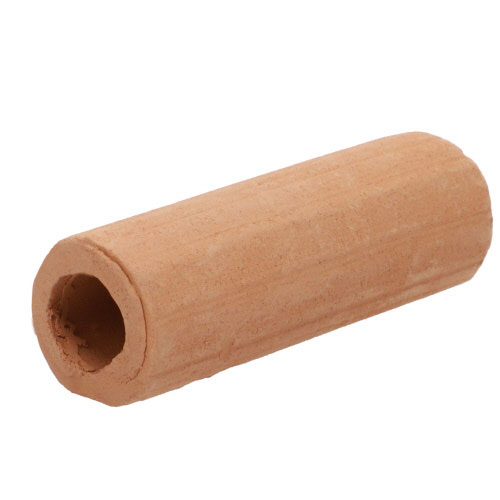 Prawn Tube - Garnelen Röhre - terra, red - 1,5 x 5cm Prawn Tube - Garnelen Röhre - terra, red - 1,5 x 5cm
