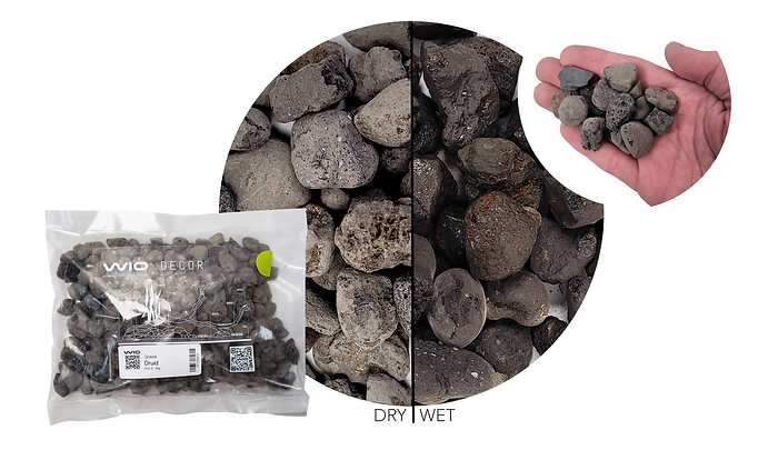 WIOdecor-Gravels - DRUID Gravel S - 2kg, 10-20mm WIOdecor-Gravels - DRUID Gravel S - 2kg, 10-20mm