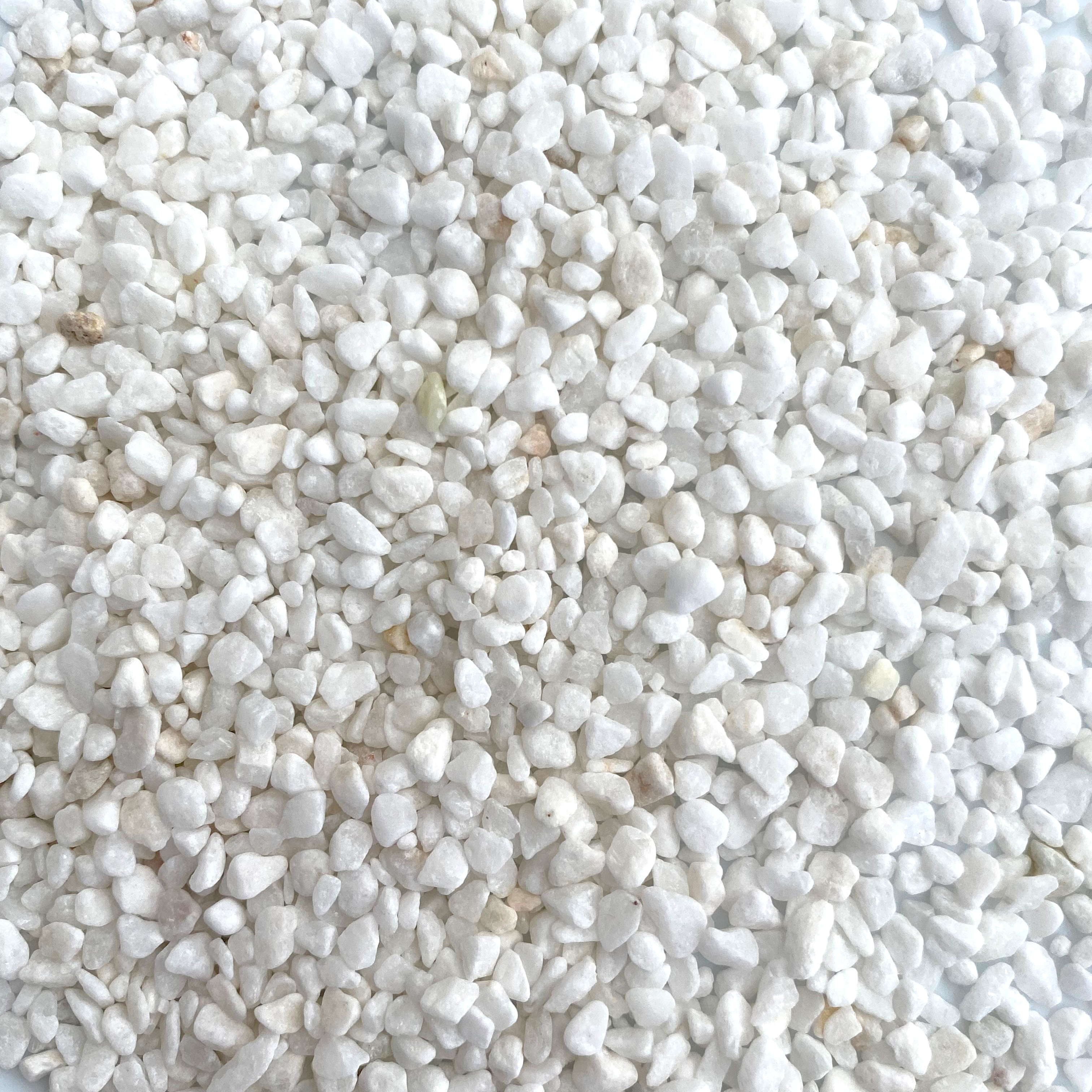 Natur Zierkies weiss rund 2-3 mm 5 KG Natur Zierkies weiss rund 2-3 mm 5 KG