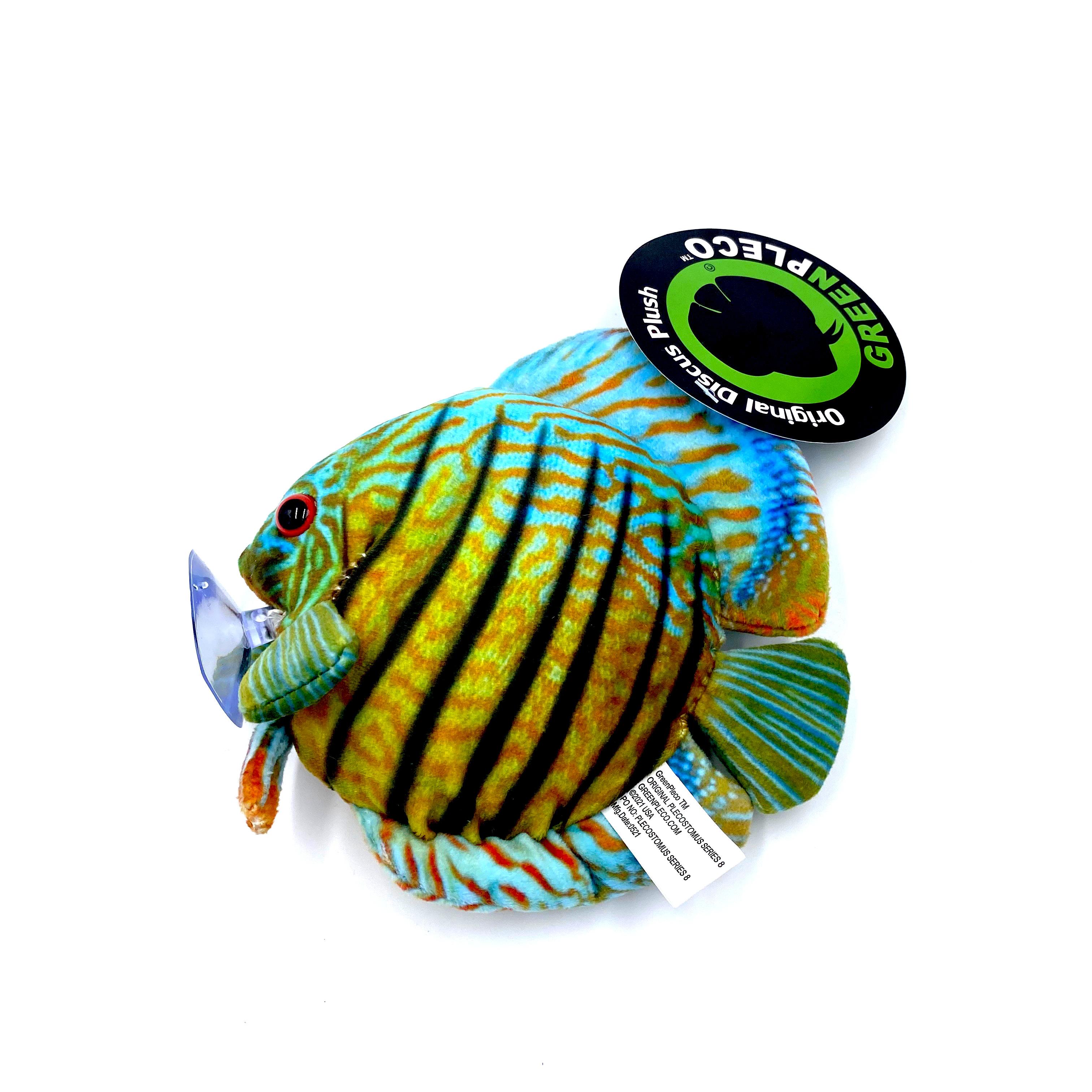 GreenPleco - Discus Fish Plushie Plüschtier GreenPleco - Discus Fish Plushie Plüschtier
