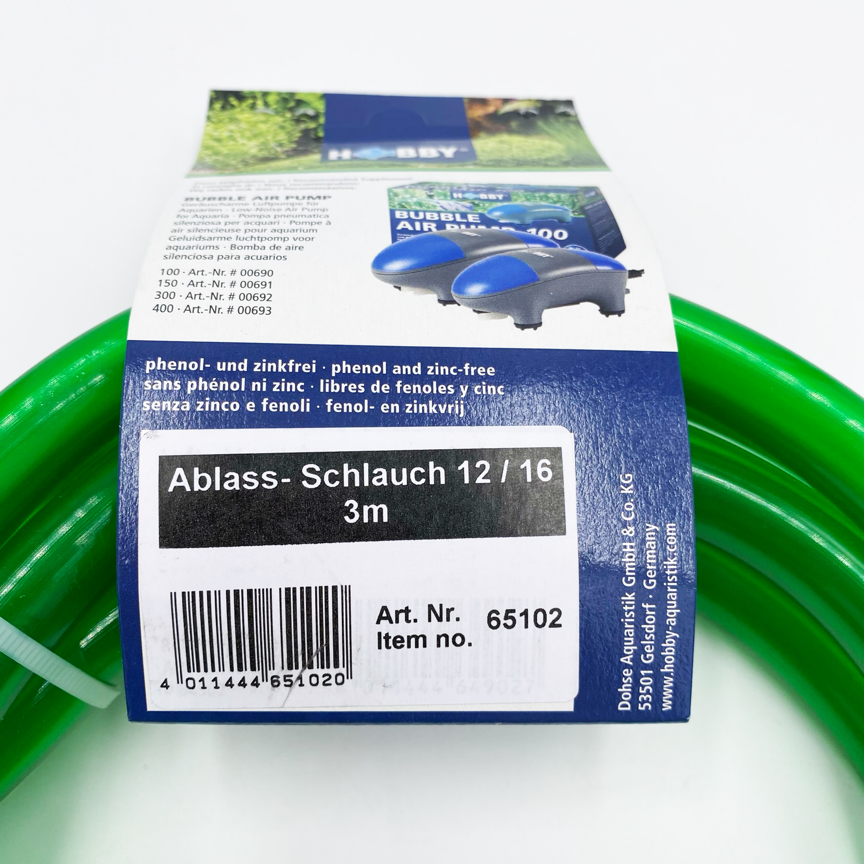 Hobby Aquariumschlauch PVC 12/16 mm - 3m