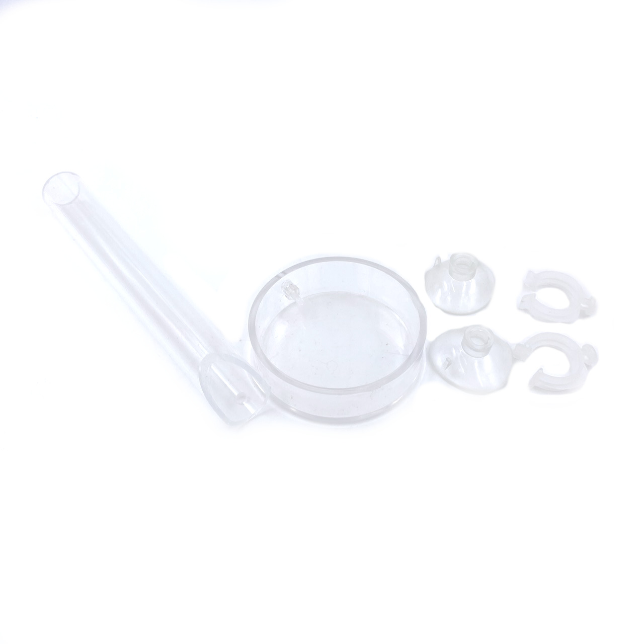 Futterrohr-Set aus Acryl | Rohr und Futter-Schale für Garnelenfutter | Shrimp Feeder Tube 15cm Futterrohr-Set aus Acryl | Rohr und Futter-Schale für Garnelenfutter | Shrimp Feeder Tube 15cm