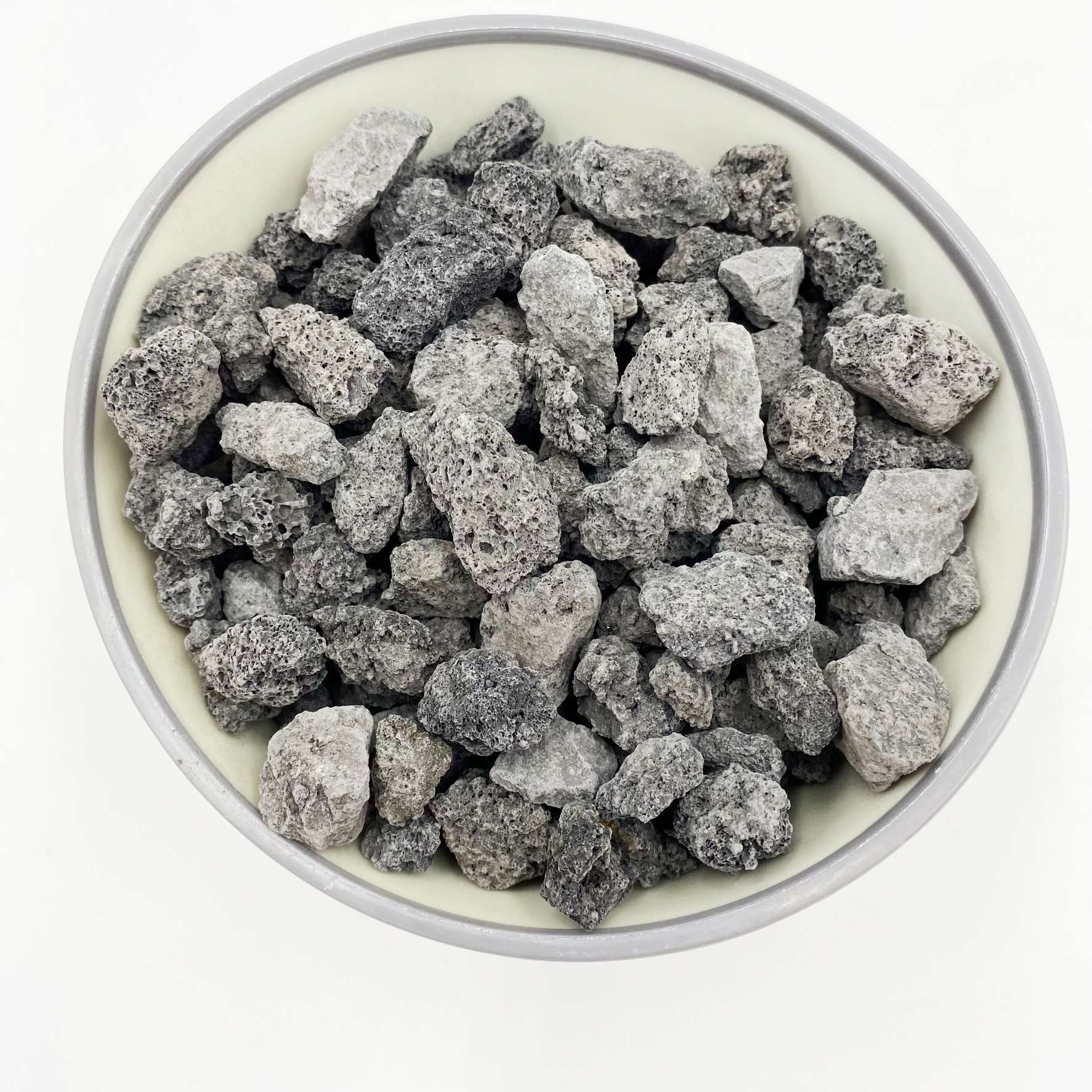 Lavastein Splitt schwarz 8-16 mm Kiloware