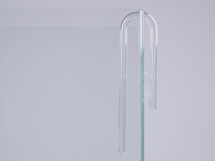 Glas Ein-/Auslass Poppy (12 mm)