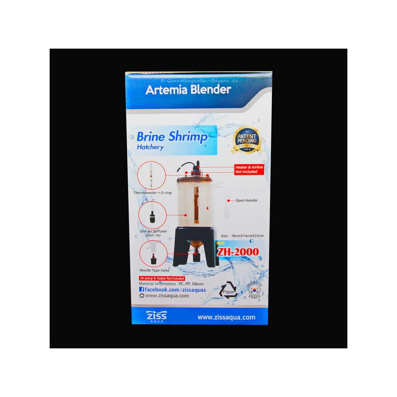 Ziss ZH-2000 Artemia Blender - Aufzucht Set Ziss ZH-2000 Artemia Blender - Aufzucht Set