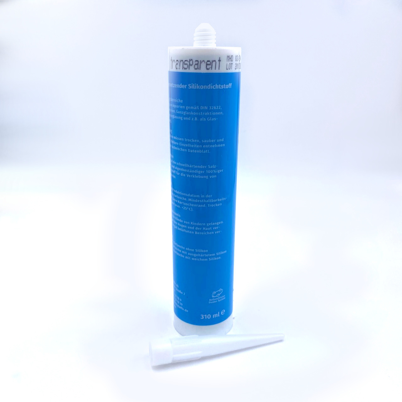 Aquastrong Aquariumsilikon transparent 310ml Kartusche Aquastrong Aquariumsilikon transparent 310ml Kartusche