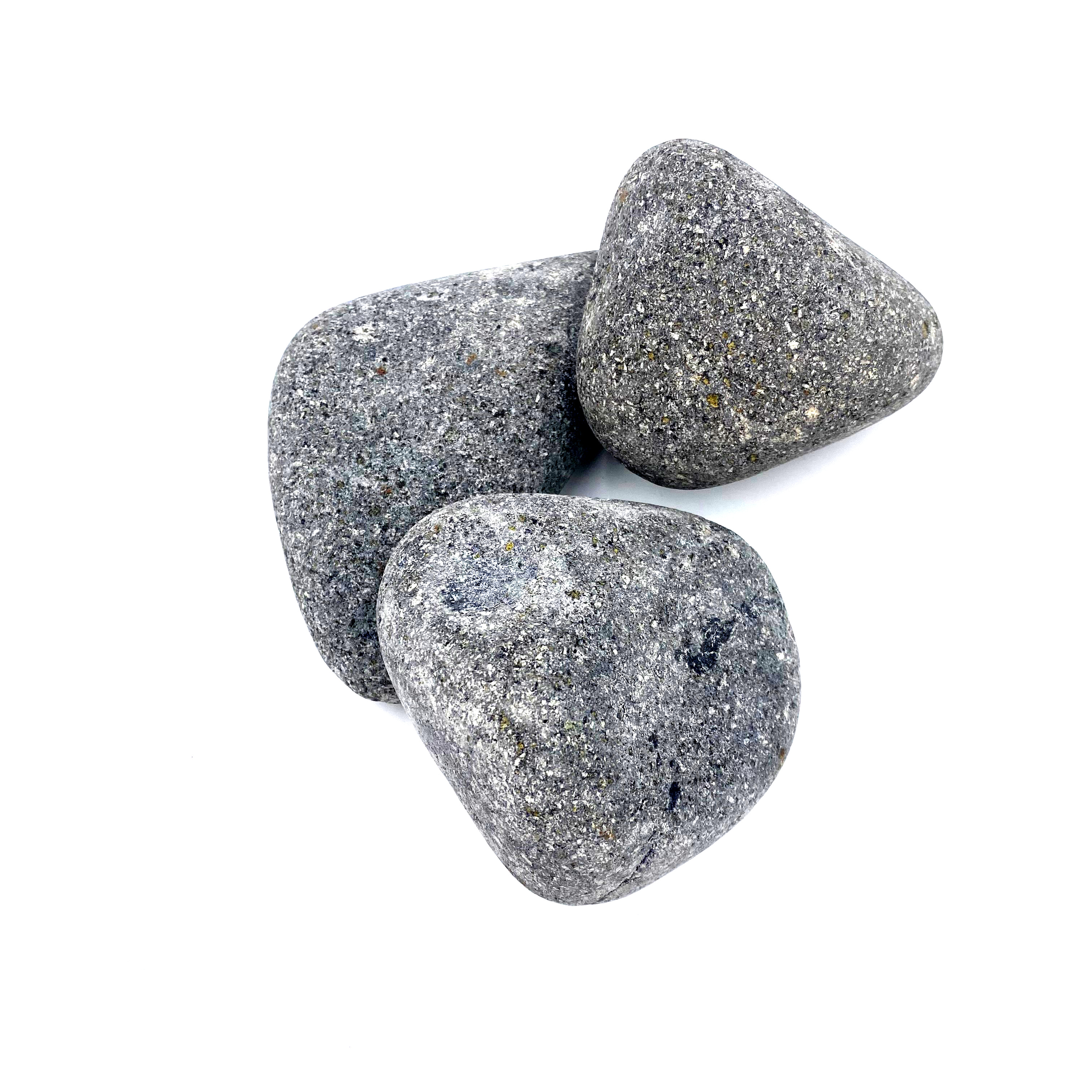 Schwarze Basalt Steine 3 Stück 7-15cm Schwarze Basalt Steine 3 Stück 7-15cm
