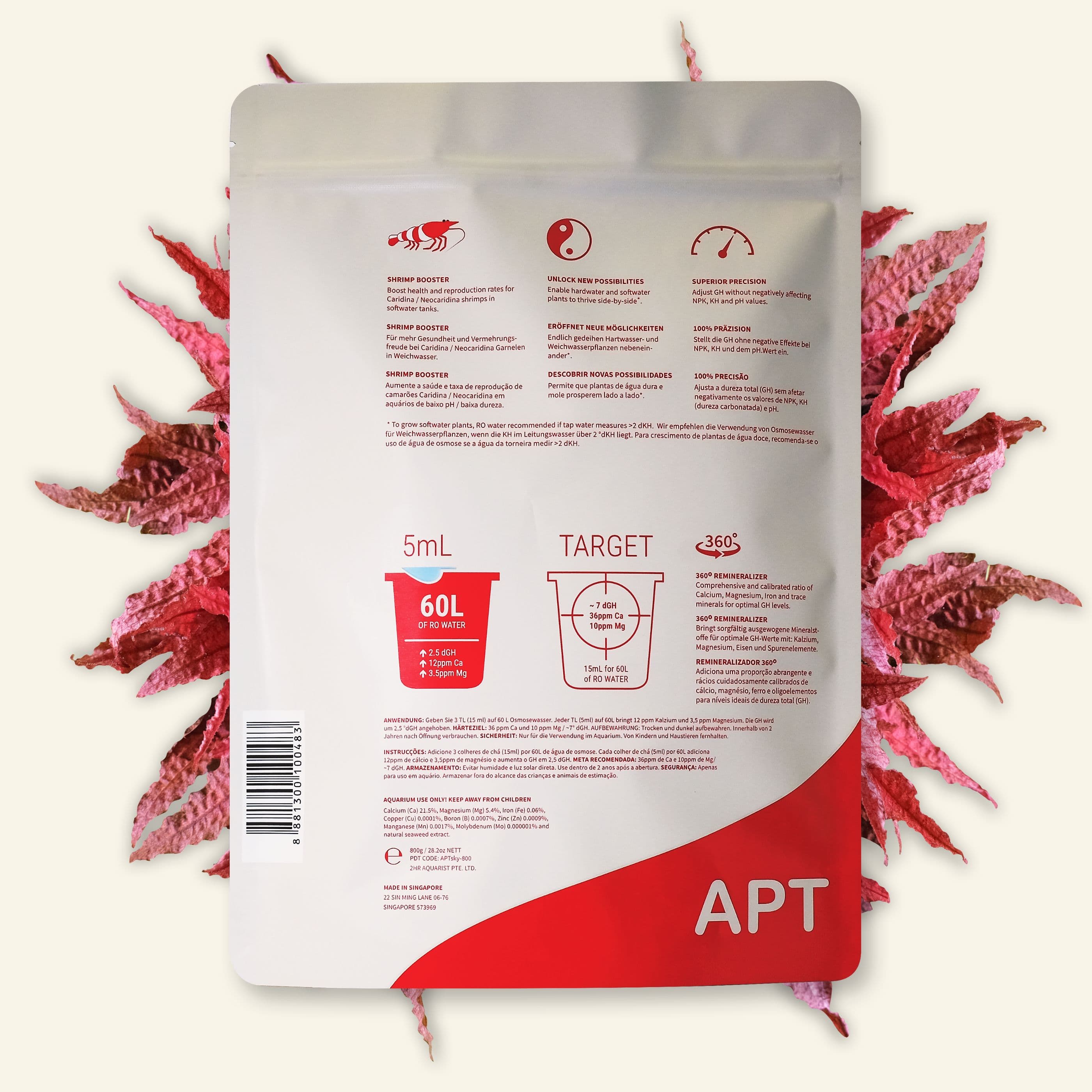 2Hr Aquarist APT SKY Wasser Booster 150g 2Hr Aquarist APT SKY Wasser Booster 150g