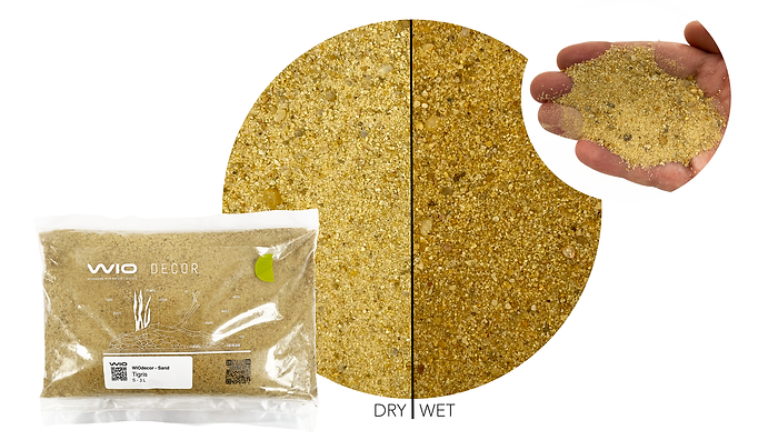 WIOdecor-Sands - TIGRIS RIVER SAND 2kg 0.1 - 4mm WIOdecor-Sands - TIGRIS RIVER SAND 2kg 0.1 - 4mm