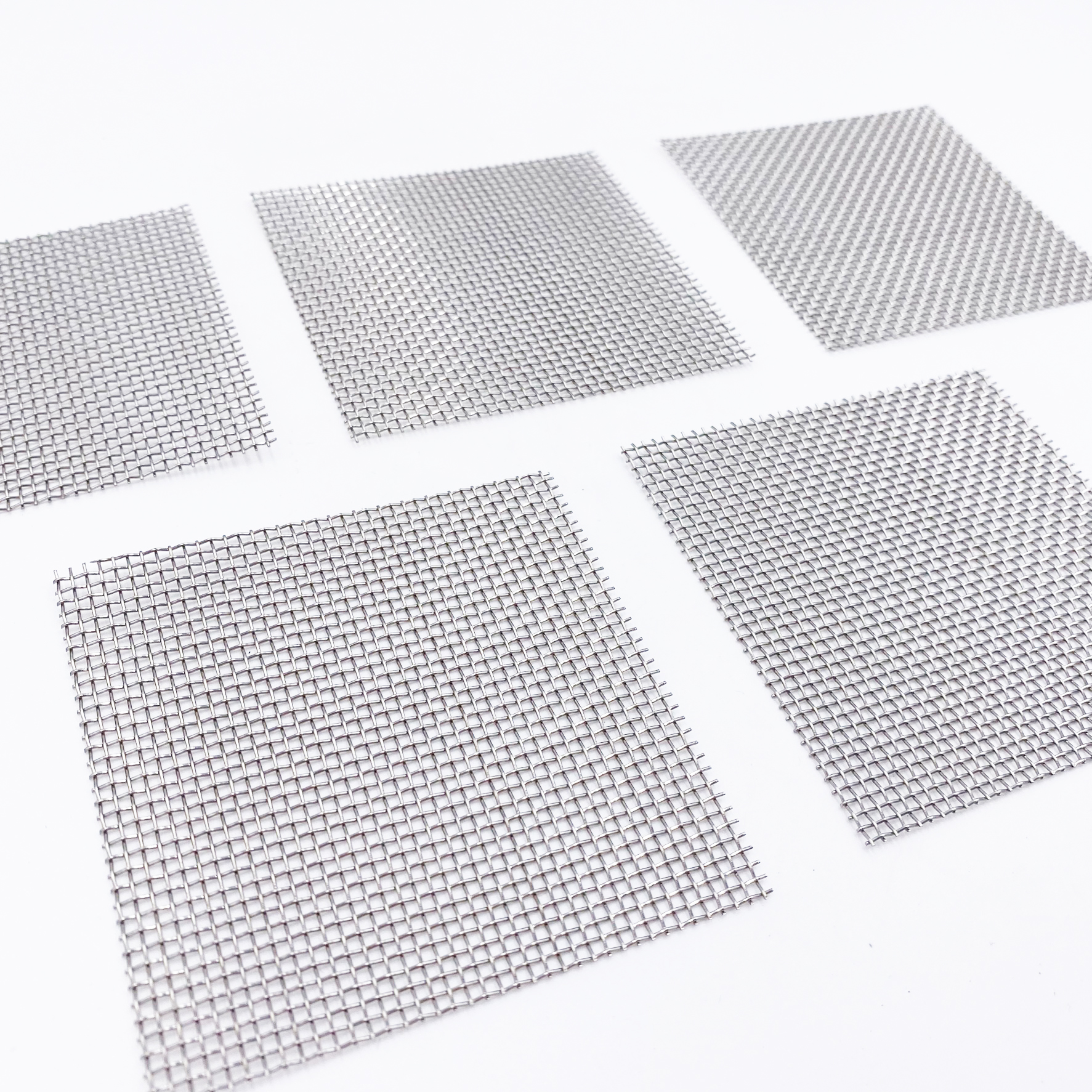 Aquarium Pflanzen Edelstahl Gitter 7.5cm x 7.5cm Edelstahlgitter für Moos und Wasserpflanzen